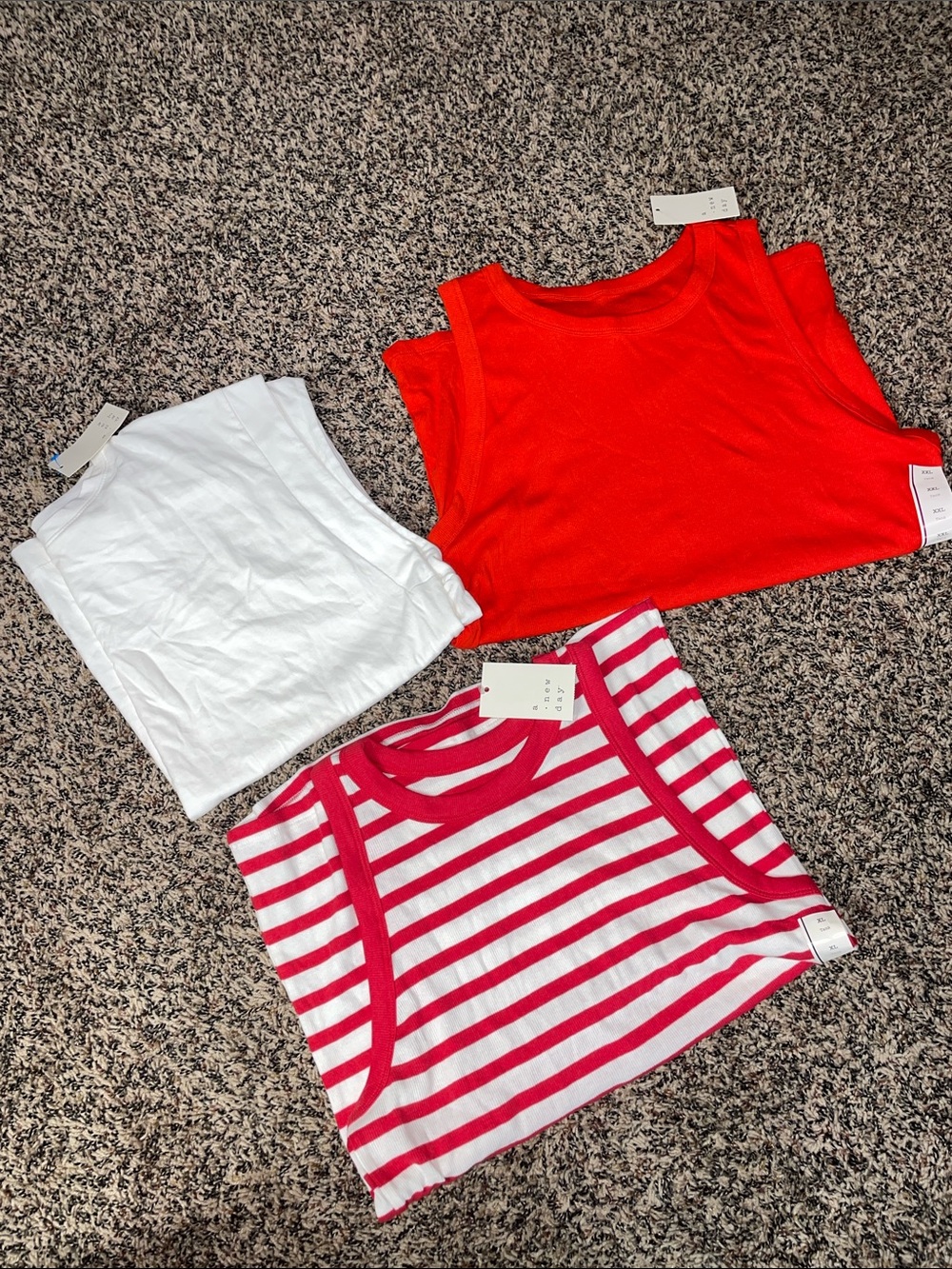 A New Day Woman’s Casual 3 Piece Top Set Size XL/XXL NWT